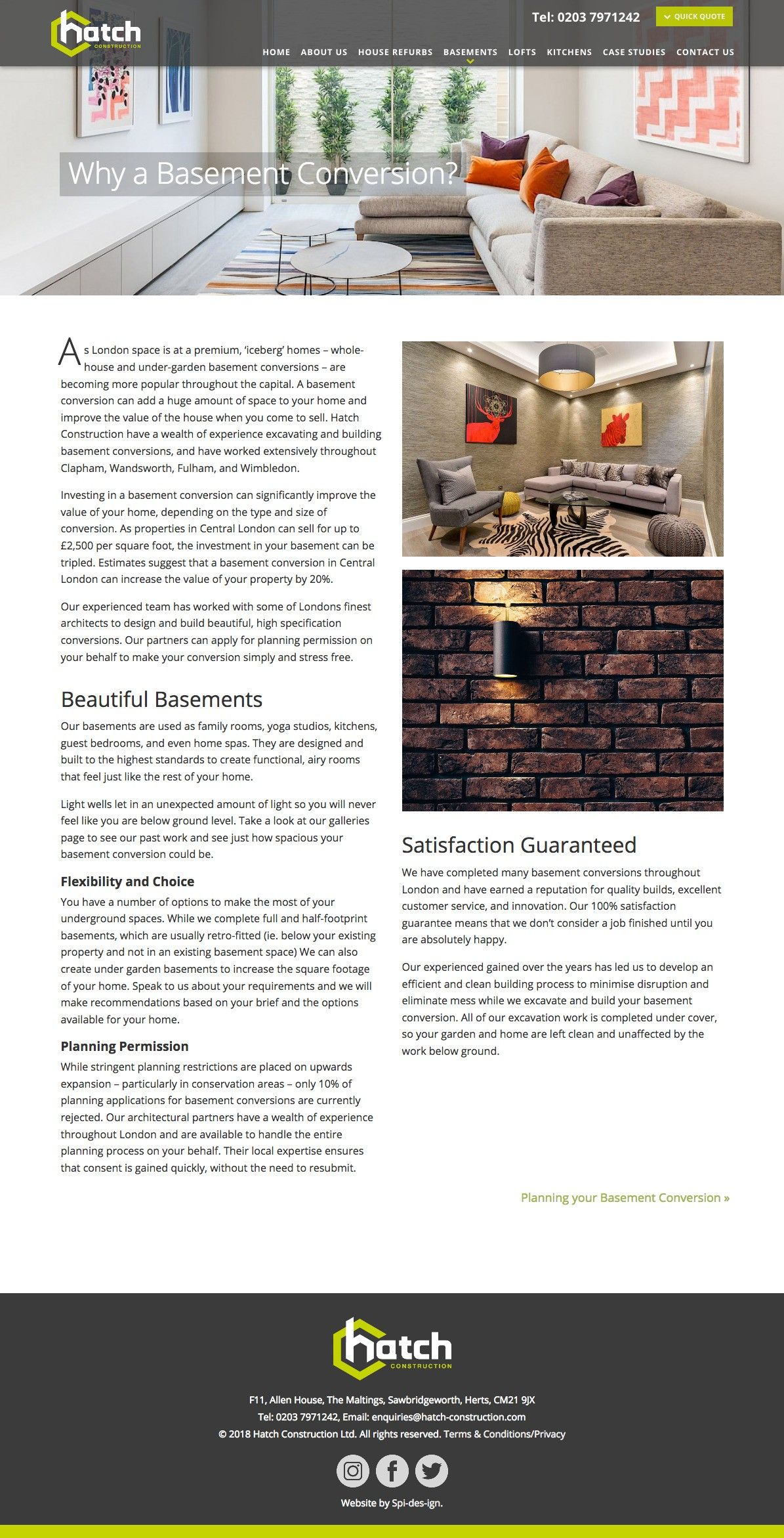 Website Design and Development